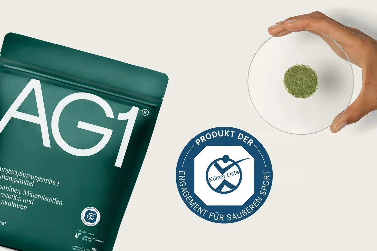AG1がケルンリスト®に掲載された理由とは？